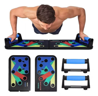 COMBO FIT: RODILLO FITNESS AUTOMÁTICO + TABLA PUSH UP