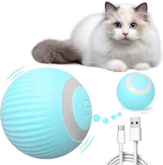 PELOTA RECARGABLE ESTIMULADORA PARA  GATOS