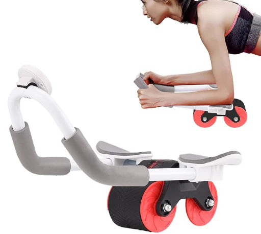 COMBO FIT: RODILLO FITNESS AUTOMÁTICO + TABLA PUSH UP