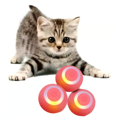 PELOTA RECARGABLE ESTIMULADORA PARA  GATOS